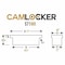 Camlocker 71 in Crossover Truck Tool Box, Gloss Black S71GB - alternate 6